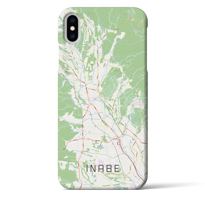 【いなべ（三重県）】地図柄iPhoneケース（バックカバータイプ）