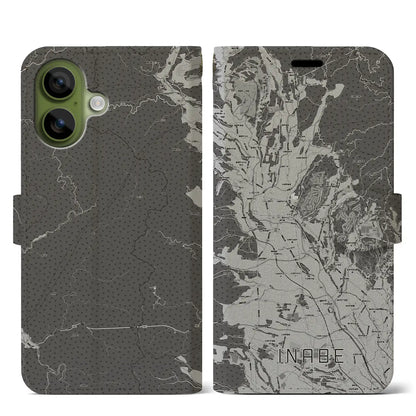 【いなべ（三重県）】地図柄iPhoneケース（手帳タイプ）