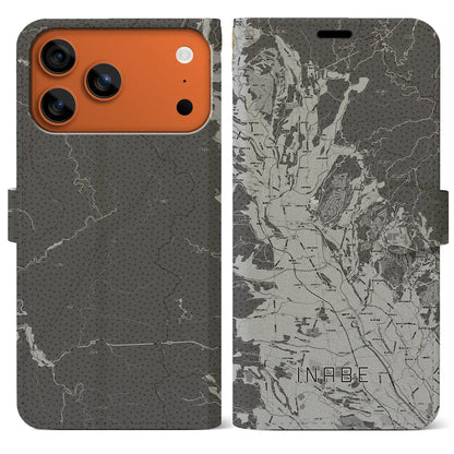 【いなべ（三重県）】地図柄iPhoneケース（手帳タイプ）