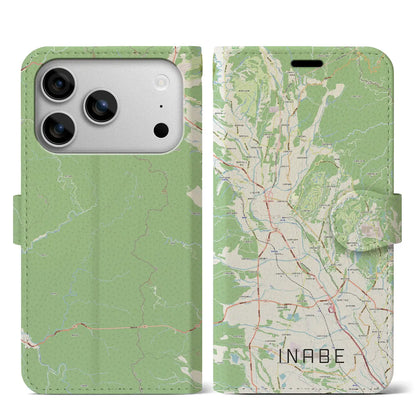 【いなべ（三重県）】地図柄iPhoneケース（手帳タイプ）