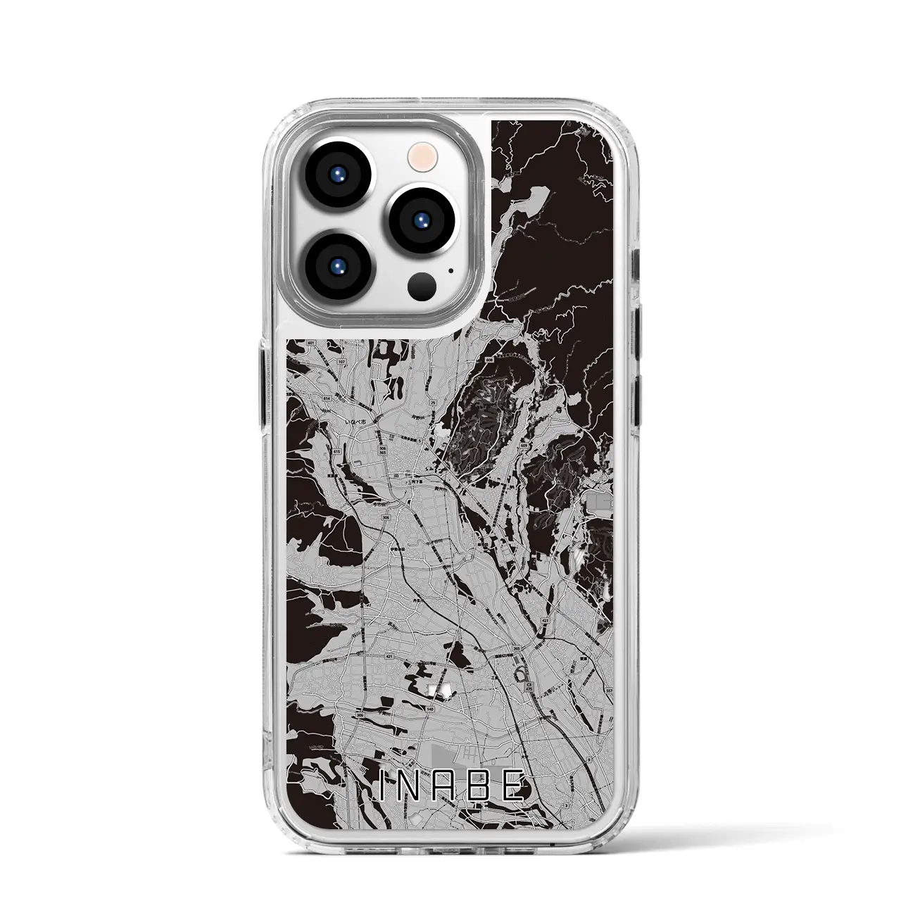 【いなべ（三重県）】地図柄iPhoneケース（MagSafeタイプ）