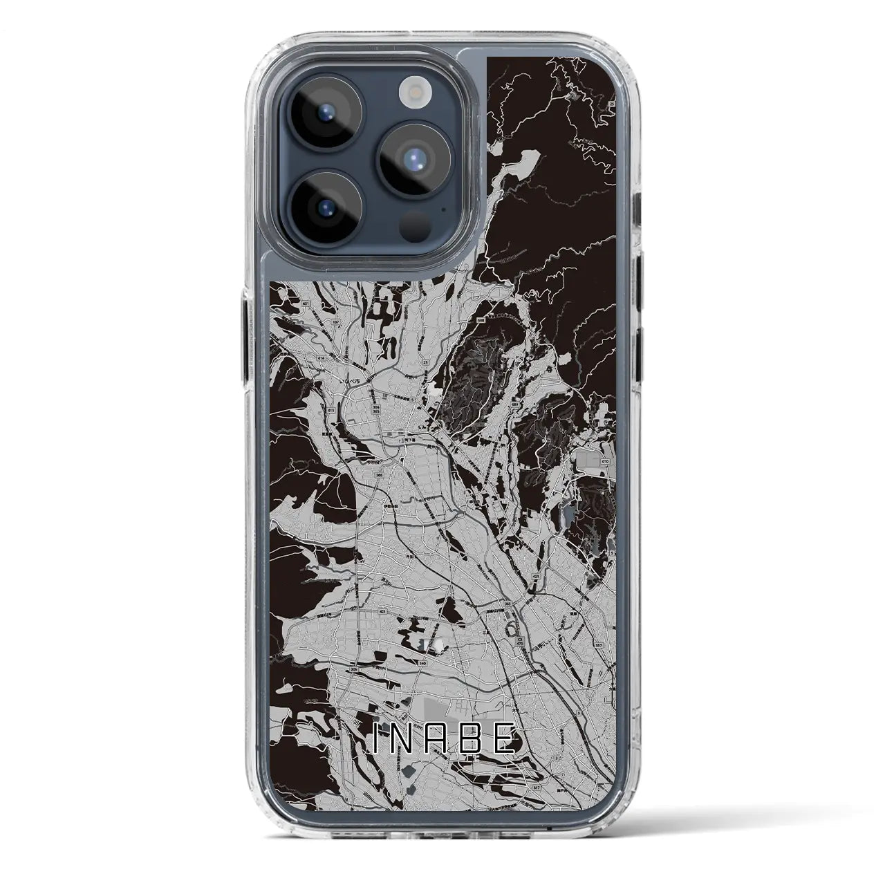 【いなべ（三重県）】地図柄iPhoneケース（MagSafeタイプ）