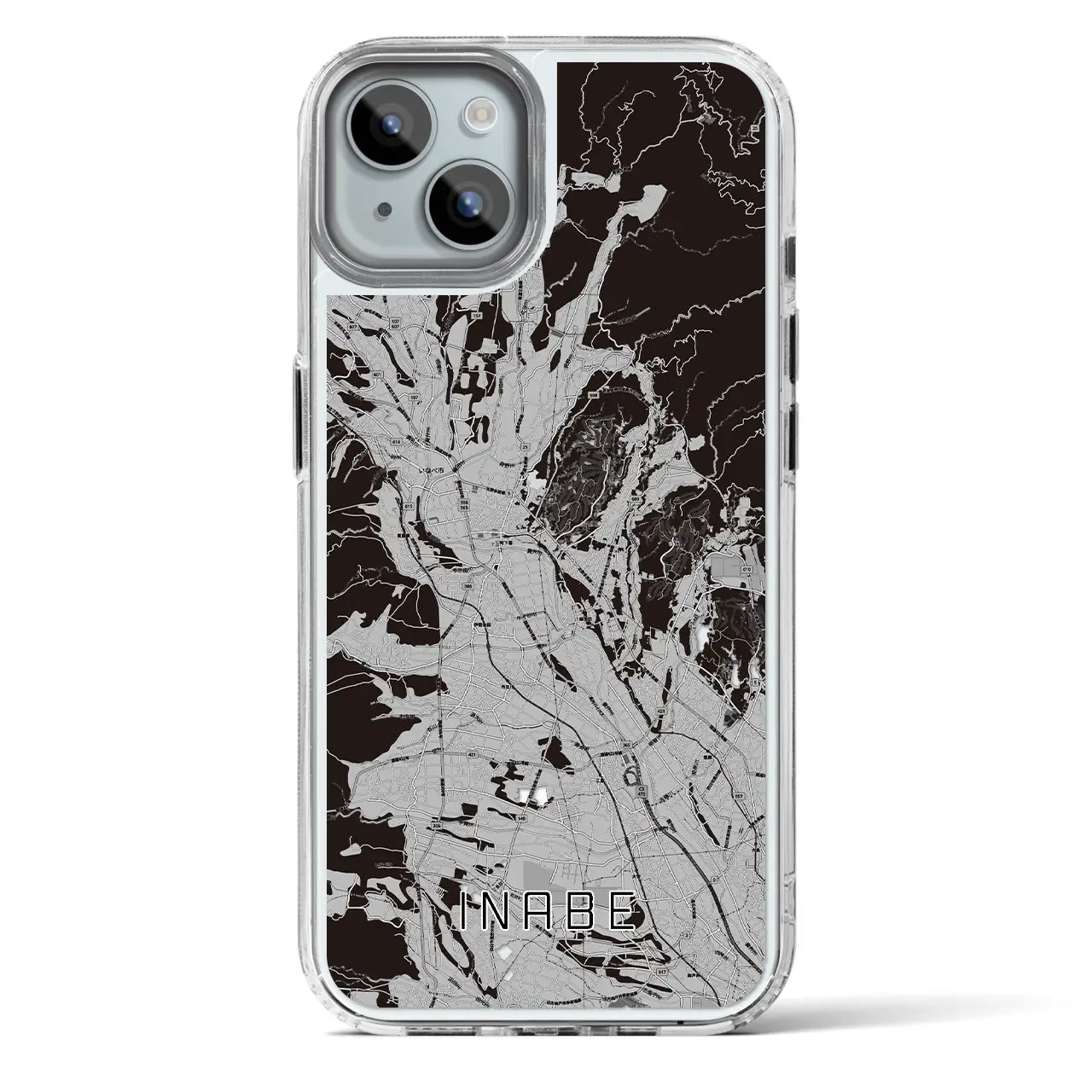 【いなべ（三重県）】地図柄iPhoneケース（MagSafeタイプ）