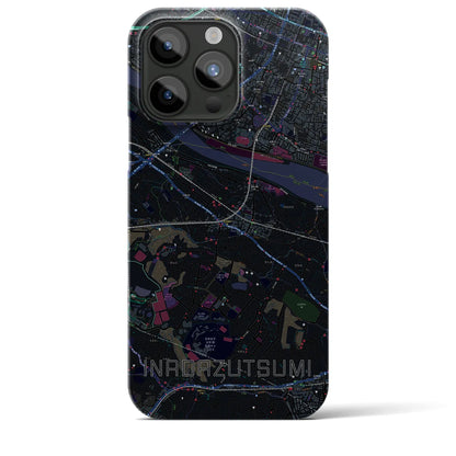 【稲田堤（神奈川県）】地図柄iPhoneケース（バックカバータイプ）