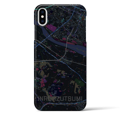 【稲田堤（神奈川県）】地図柄iPhoneケース（バックカバータイプ）