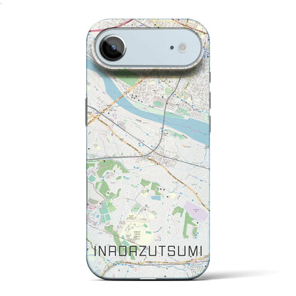 【稲田堤（神奈川県）】地図柄iPhoneケース（バックカバータイプ）