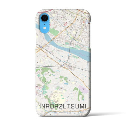 【稲田堤（神奈川県）】地図柄iPhoneケース（バックカバータイプ）