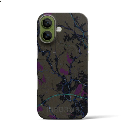 【猪名川（兵庫県）】地図柄iPhoneケース（バックカバータイプ）