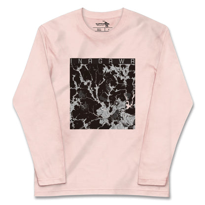 【猪名川（兵庫県）】地図柄ロングスリーブTシャツ