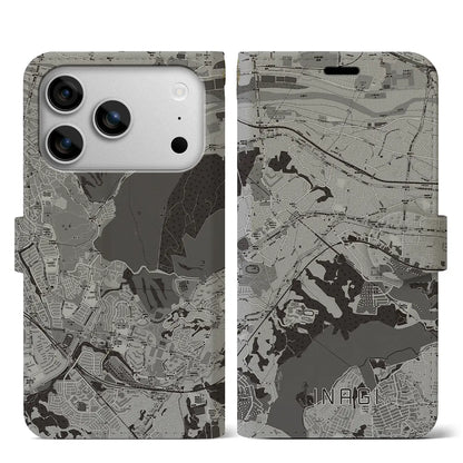 【稲城（東京都）】地図柄iPhoneケース（手帳タイプ）