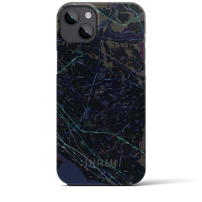 【稲美（兵庫県）】地図柄iPhoneケース（バックカバータイプ）