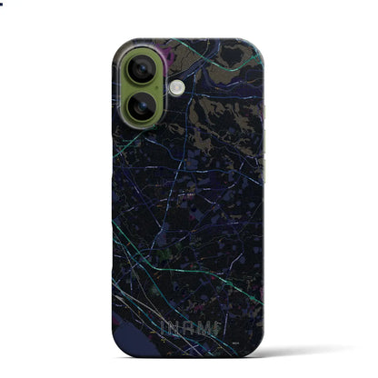 【稲美（兵庫県）】地図柄iPhoneケース（バックカバータイプ）