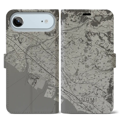 【稲美（兵庫県）】地図柄iPhoneケース（手帳タイプ）