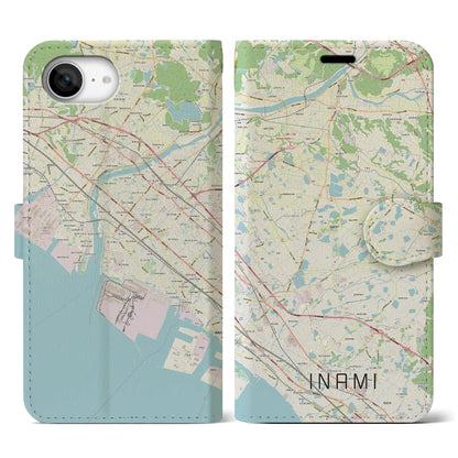 【稲美（兵庫県）】地図柄iPhoneケース（手帳タイプ）