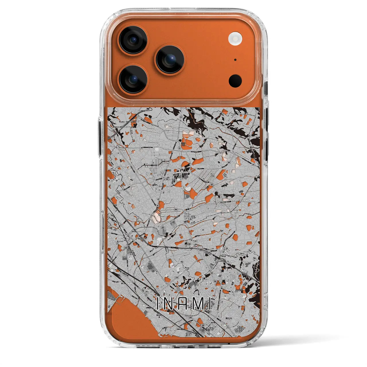 【稲美（兵庫県）】地図柄iPhoneケース（MagSafeタイプ）