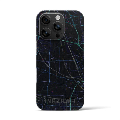 【稲沢（愛知県）】地図柄iPhoneケース（バックカバータイプ）