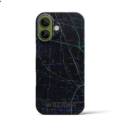 【稲沢（愛知県）】地図柄iPhoneケース（バックカバータイプ）