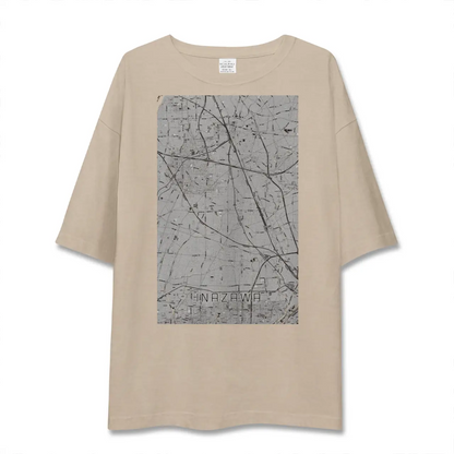 【稲沢（愛知県）】地図柄ビッグシルエットTシャツ