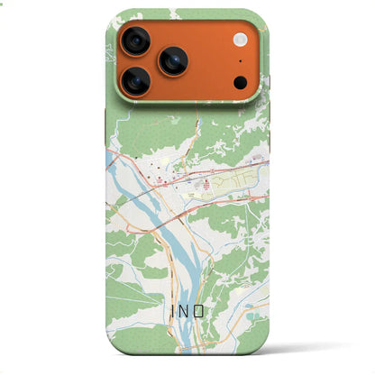 【伊野（高知県）】地図柄iPhoneケース（バックカバータイプ）