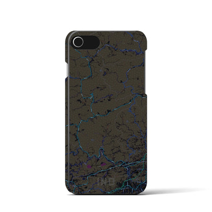 【いの（高知県）】地図柄iPhoneケース（バックカバータイプ）