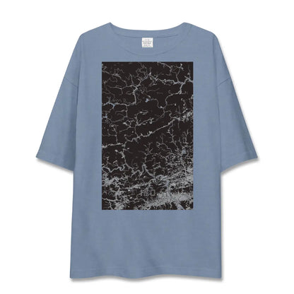 【いの（高知県）】地図柄ビッグシルエットTシャツ