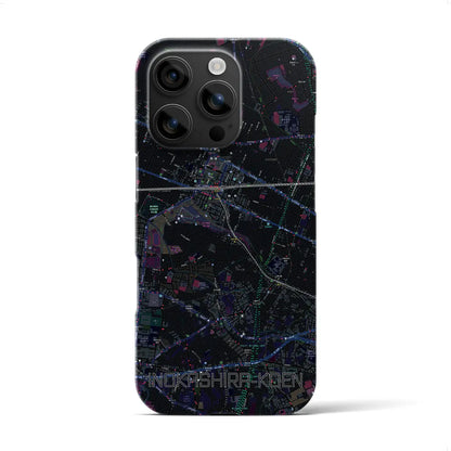 【井の頭公園（東京都）】地図柄iPhoneケース（バックカバータイプ）