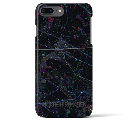 【井の頭公園（東京都）】地図柄iPhoneケース（バックカバータイプ）