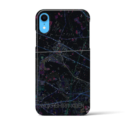 【井の頭公園（東京都）】地図柄iPhoneケース（バックカバータイプ）