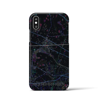 【井の頭公園（東京都）】地図柄iPhoneケース（バックカバータイプ）