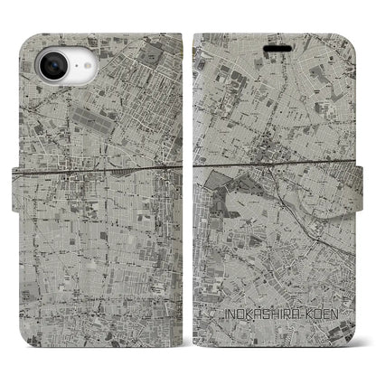 【井の頭公園（東京都）】地図柄iPhoneケース（手帳タイプ）