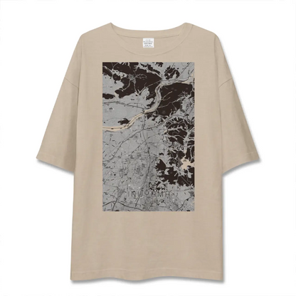 【犬山（愛知県）】地図柄ビッグシルエットTシャツ