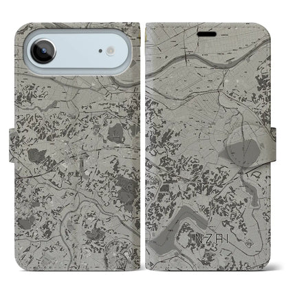 【印西（千葉県）】地図柄iPhoneケース（手帳タイプ）