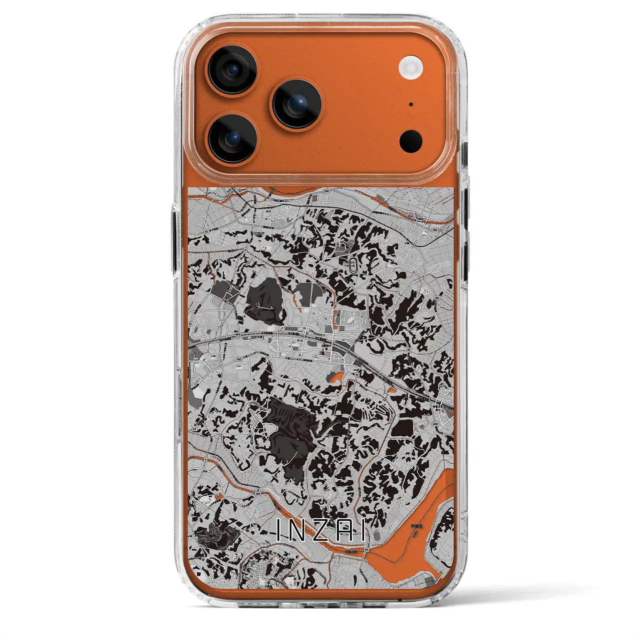 【印西（千葉県）】地図柄iPhoneケース（MagSafeタイプ）