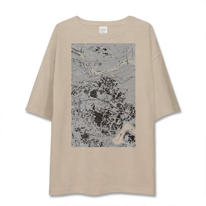 【印西（千葉県）】地図柄ビッグシルエットTシャツ