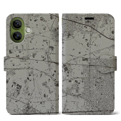 【井荻（東京都）】地図柄iPhoneケース（手帳タイプ）