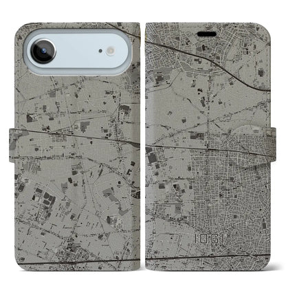 【井荻（東京都）】地図柄iPhoneケース（手帳タイプ）