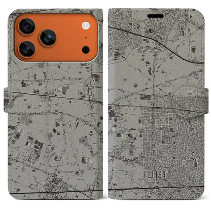 【井荻（東京都）】地図柄iPhoneケース（手帳タイプ）