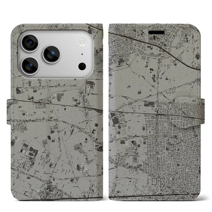 【井荻（東京都）】地図柄iPhoneケース（手帳タイプ）