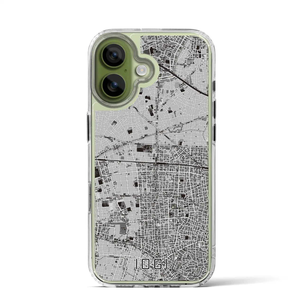 【井荻（東京都）】地図柄iPhoneケース（MagSafeタイプ）