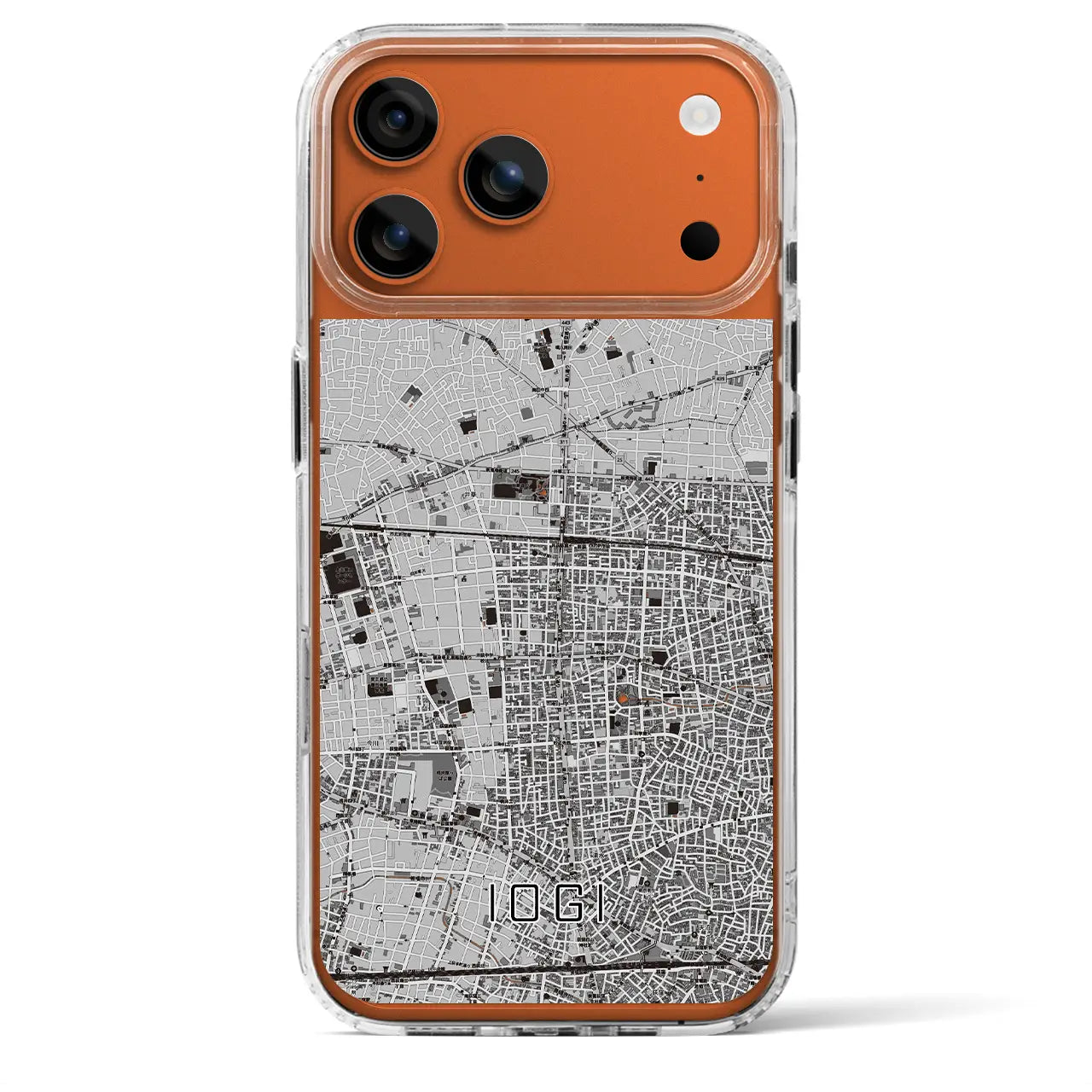 【井荻（東京都）】地図柄iPhoneケース（MagSafeタイプ）