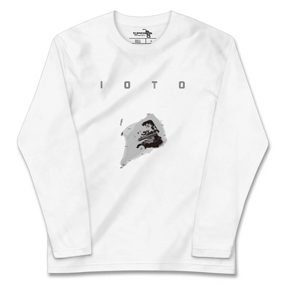 【硫黄島（東京都）】地図柄ロングスリーブTシャツ