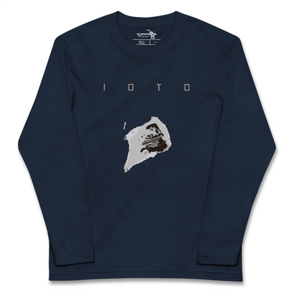 【硫黄島（東京都）】地図柄ロングスリーブTシャツ