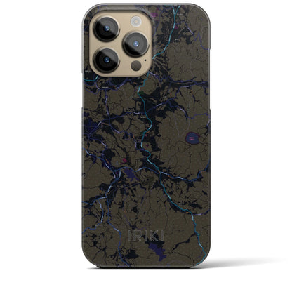 【入来（鹿児島県）】地図柄iPhoneケース（バックカバータイプ）