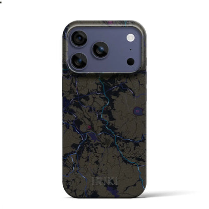 【入来（鹿児島県）】地図柄iPhoneケース（バックカバータイプ）