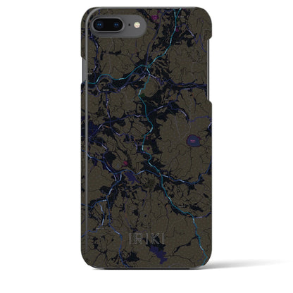 【入来（鹿児島県）】地図柄iPhoneケース（バックカバータイプ）