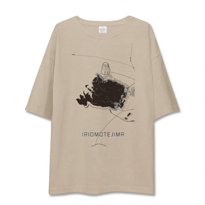 【西表島（沖縄県）】地図柄ビッグシルエットTシャツ