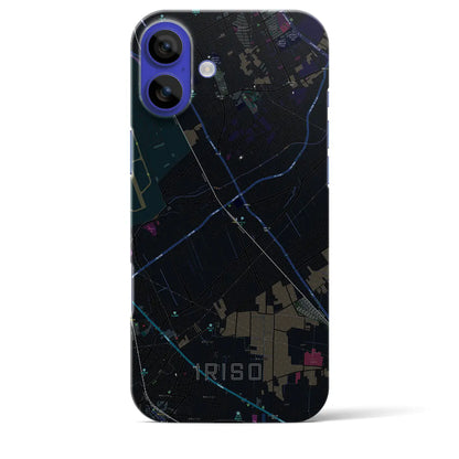 【入曽（埼玉県）】地図柄iPhoneケース（バックカバータイプ）