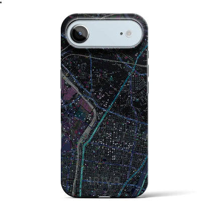 【入谷（東京都）】地図柄iPhoneケース（バックカバータイプ）