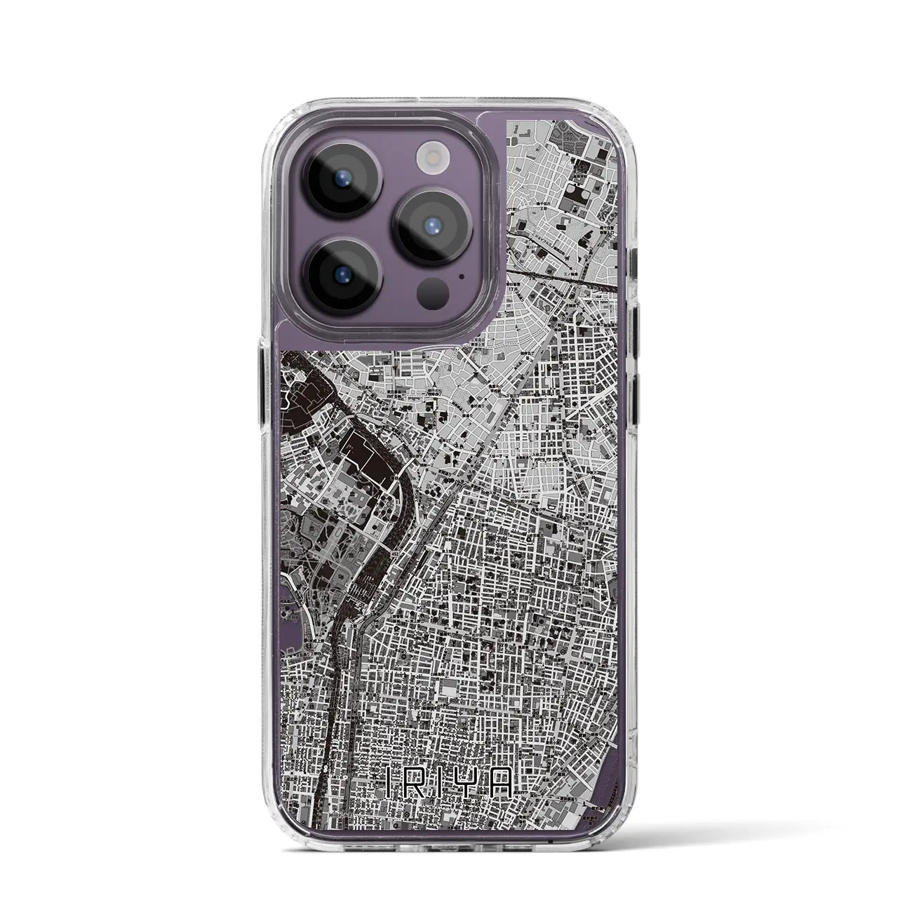 【入谷（東京都）】地図柄iPhoneケース（MagSafeタイプ）