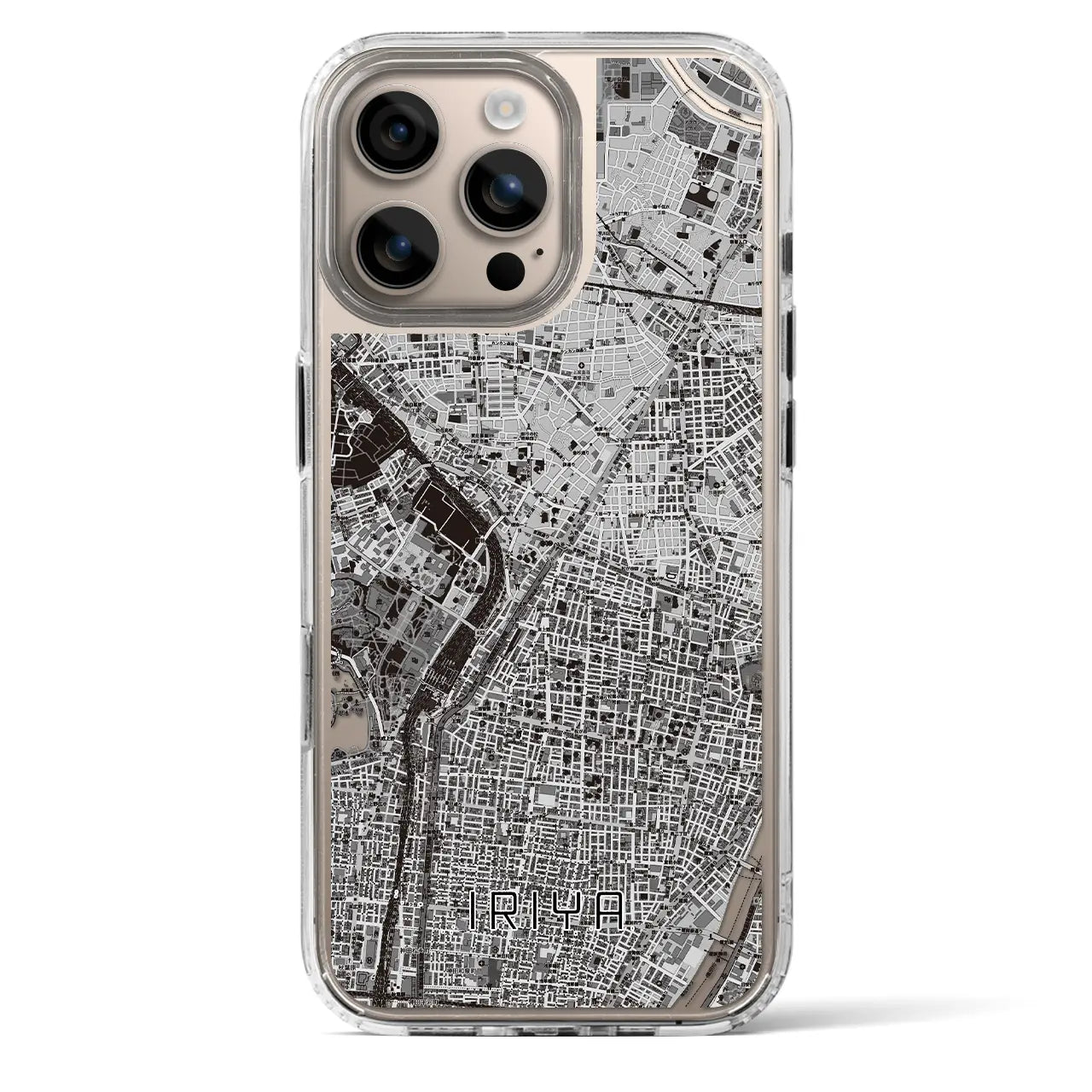 【入谷（東京都）】地図柄iPhoneケース（MagSafeタイプ）